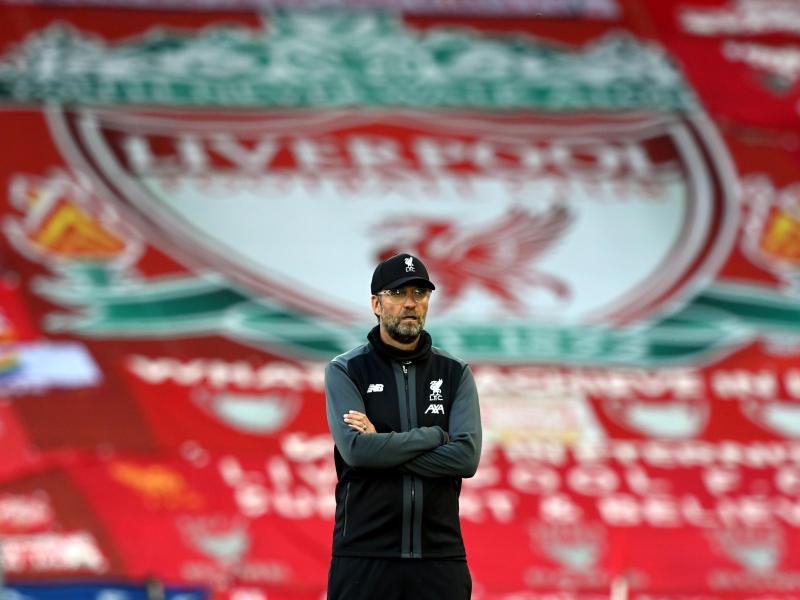 Trainer Jürgen Klopp ist mit dem FC Liverpool Champion der Premier League. Foto: Shaun Botterill/Nmc Pool/PA Wire/dpa