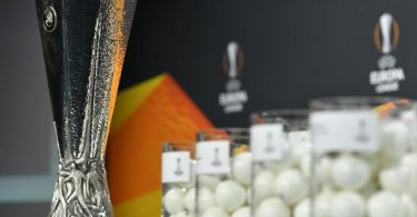 In Nyon wurde auch die Zwischenrunde der Europa League ausgelost. Foto: Harold Cunningham/UEFA/dpa