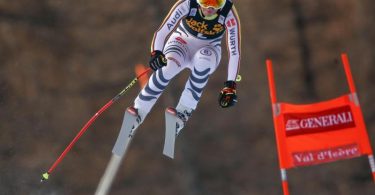 Kira Weidle belegte in Val d'Isrère den fünften Platz in der Abfahrt. Foto: Gabriele Facciotti/AP/dpa