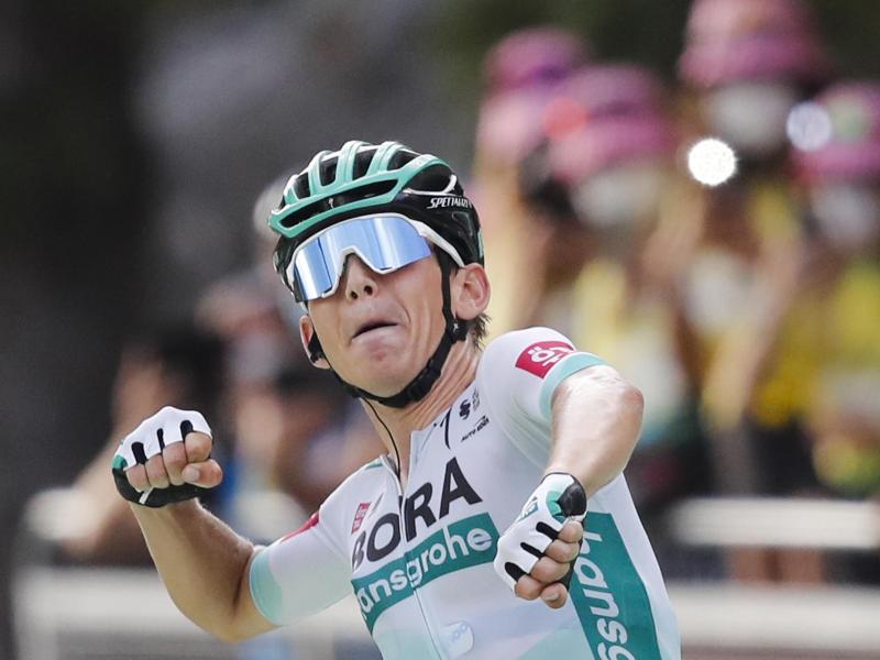Hat seine bisher beste Saison als Radprofi hinter sich: Tour-Etappensieger Lennard Kämna. Foto: Christophe Ena/AP/dpa