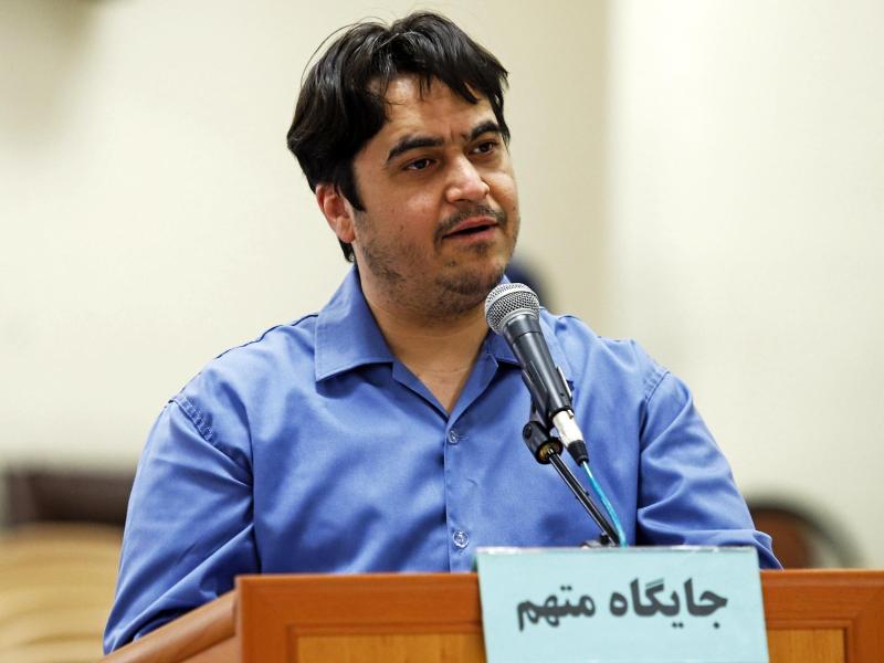 Der iranische Journalist und Blogger Ruhollah Sam ist am 12. Dezember hingerichtet worden. Damit ist erstmals seit 30 Jahren die Todesstrafe an einem Medienschaffenden vollstreckt worden. Foto: Ali Shirband/Mizan News Agency/dpa