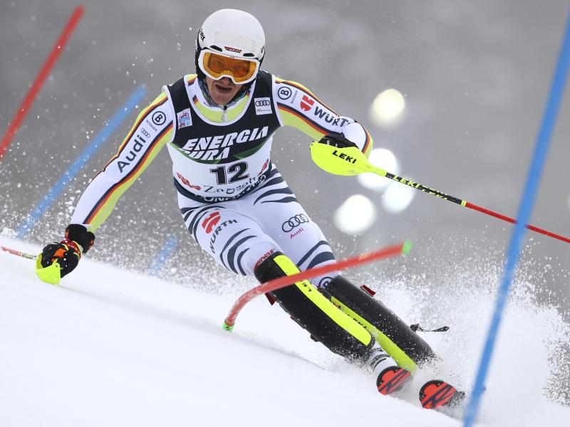 Siegte im Slalom in Zagreb: Linus Straßer. Foto: Marco Trovati/AP/dpa