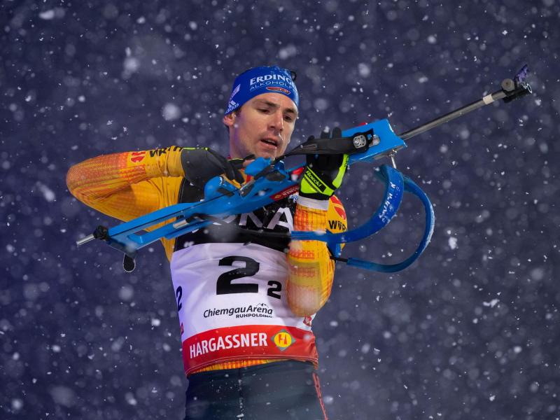 Simon Schempp beendet seine Biathlon-Karriere. Foto: Sven Hoppe/dpa