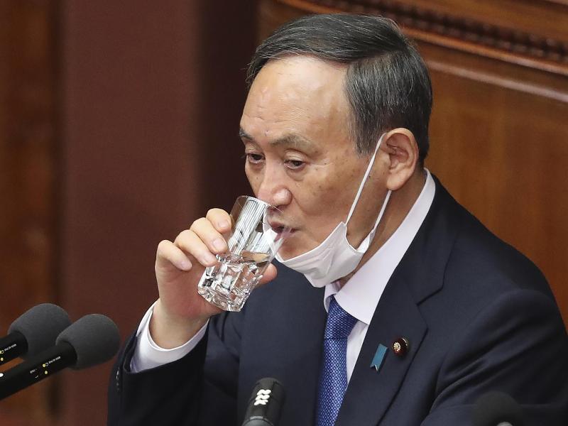 Yoshihide Suga ist der Premierminister von Japan. Foto: Koji Sasahara/AP/dpa