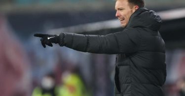 Schwankt vor dem Spiel gegen den FC Liverpool zwischen Lust und Frust: Leipzigs Trainer Julian Nagelsmann. Foto: Jan Woitas/dpa-Zentralbild/dpa