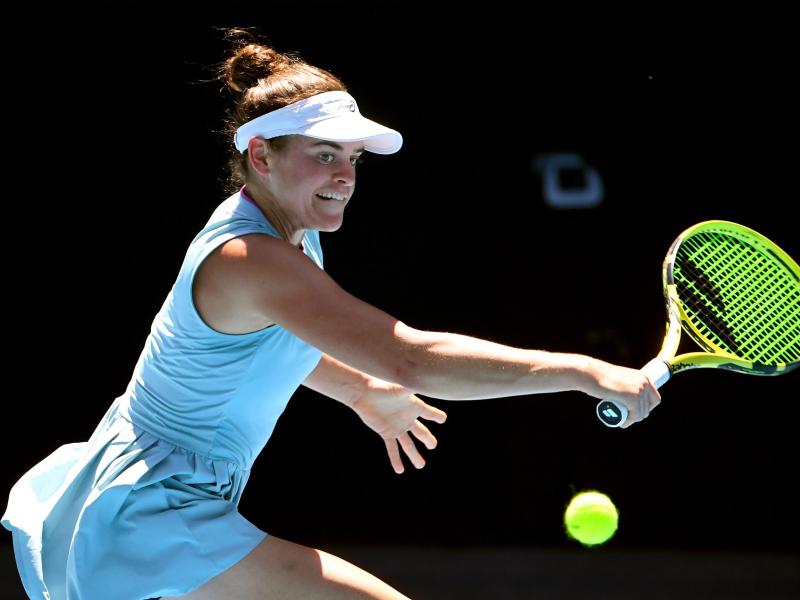 Jennifer Brady steht im Halbfinale der Australian Open. Foto: James Ross/AAP/dpa