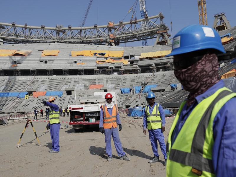 Amnesty International hält einen Boykott der Fußball-WM in Katar 2022 für nicht sinnvoll. Foto: Hassan Ammar/AP/dpa