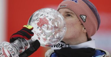 Die finalen Tage des Winters in Slowenien boten für den Allgäuer Geiger nochmal sportliche Erfolge in Serie. Foto: Uncredited/AP/dpa