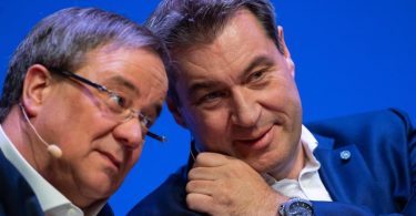 Wer wird Kanzlerkandidat der Union - Laschet oder Söder?. Foto: Guido Kirchner/dpa