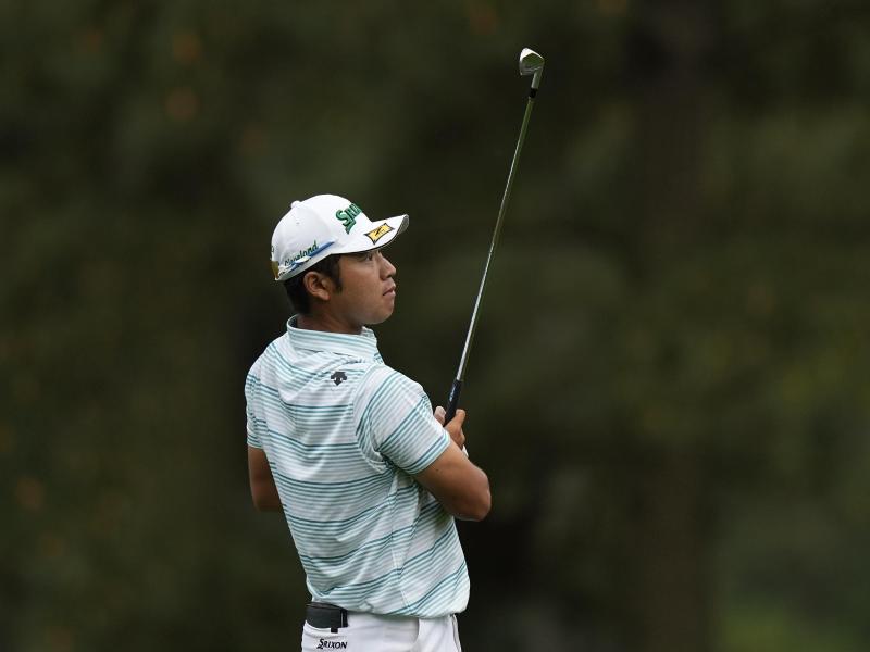 Golfprofi Hideki Matsuyama geht in Augusta mit einer deutlichen Führung in den Finaltag. Foto: David J. Phillip/AP/dpa