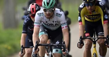 Möchte bei Lüttich-Bastogne-Lüttich wieder vorne mit dabei sein: Maximilian Schachmann. Foto: Eric Lalmand/BELGA/dpa