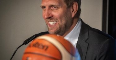 Dirk Nowitzki ist für die EM 2022 als Botschafter tätig. Foto: Lucas Kröger/Deutscher Basketball Bund/DBB/dpa