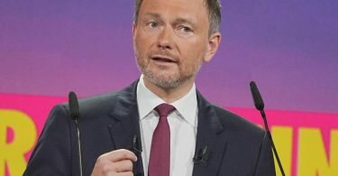 «Unser Ziel ist es, dass Deutschland weiter aus der Mitte regiert wird»: Christian Lindner. Foto: Michael Kappeler/dpa