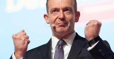 Volker Wissing, FDP-Generalsekretär der Bundes-FDP, spricht während des FDP Landesparteitages in Niedersachsen. Foto: Peter Steffen/dpa