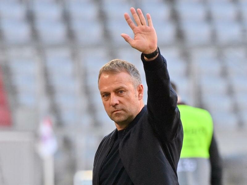 Die Cheftrainer-Ära von Hansi Flick beim FC&nbsp;Bayern währte nur gute anderthalb Jahre. Foto: Peter Kneffel/dpa-Pool/dpa