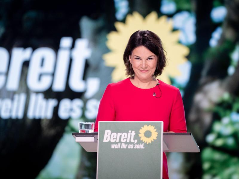 Annalena Baerbock soll für die Grünen den Einzug ins Kanzleramt schaffen. Foto: Kay Nietfeld/dpa