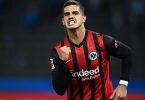 Wechselt von Eintracht Frankfurt zu RB Leipzig: Torjäger André Silva. Foto: Soeren Stache/dpa-Zentralbild/dpa