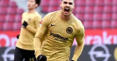 Soll in Leipzig für Tore sorgen: RB-Neuzugang André Silva. Foto: Torsten Silz/dpa