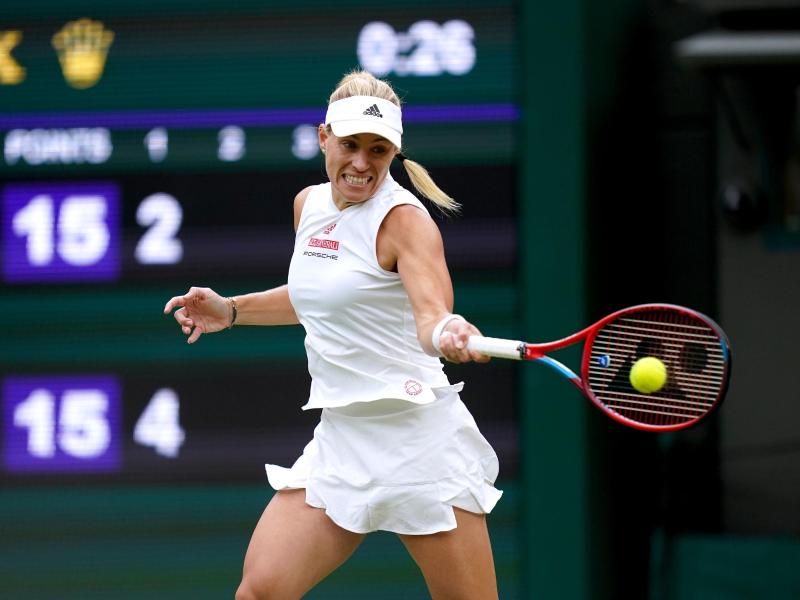 Steht in Wimbledon im Halbfinale: Angelique Kerber. Foto: John Walton/PA Wire/dpa