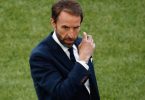 Stellt gegen Italien überraschend auf Dreierkette um: Englands Nationaltrainer Gareth Southgate. Foto: Alessandro Garofalo/Pool Reuters/dpa