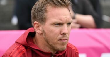 Julian Nagelsmann musste in seinem ersten Testspiel als Bayern-Trainer auf fast alle Leistungsträger verzichten. Foto: Silas Stein/dpa