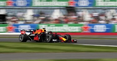 Max Verstappen geht von der Pole in Silverstone ins Rennen. Foto: Bradley Collyer/PA Wire/dpa