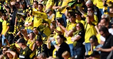 In Dortmund sorgten 25.000 Fans für Stimmung. Foto: Marius Becker/dpa