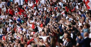 Beim EM-Finale im Wembley-Stadion waren 60.000 Zuschauer zugelassen. Foto: Christian Charisius/dpa