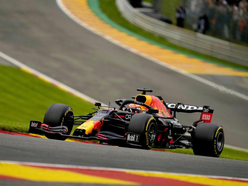 War in Spa-Francorchamps Trainingsschnellster: Max Verstappen. Foto: Francisco Seco/AP/dpa