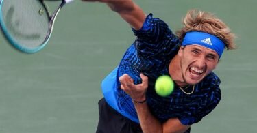 Alexander Zverev will bei den US Open triumphieren. Foto: Aaron Doster/AP/dpa