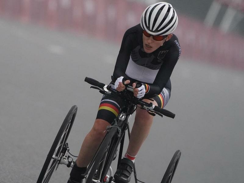 Fuhr in Tokio zu ihrem zweiten Gold:&nbsp;Jana Majunke. Foto: Marcus Brandt/dpa