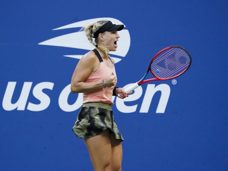 Beeindruckte mit Weltklasse-Tennis in New York: Angelique Kerber. Foto: Elise Amendola/AP/dpa