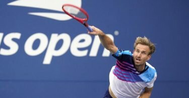 Bei den US Open ausgeschieden:&nbsp;Peter Gojowczyk. Foto: Frank Franklin Ii/AP/dpa