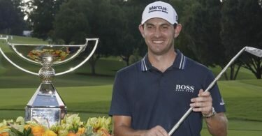 Golfer Patrick Cantlay ist nun 15 Millionen US-Dollar reicher. Foto: Brynn Anderson/AP/dpa