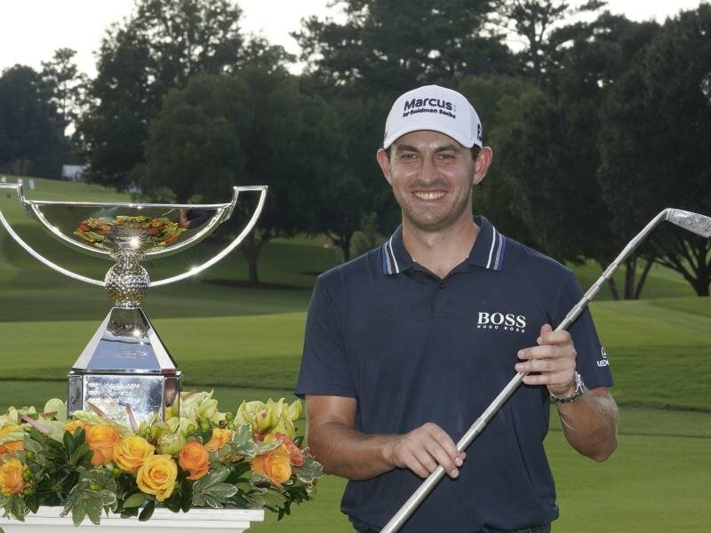 Golfer Patrick Cantlay ist nun 15 Millionen US-Dollar reicher. Foto: Brynn Anderson/AP/dpa