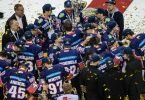 Die Eisbären Berlin wollen ihren DEL-Titel verteidigen. Foto: Andreas Gora/dpa