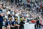 Der THW Kiel empfing 9000 Zuschauer. Foto: Axel Heimken/dpa