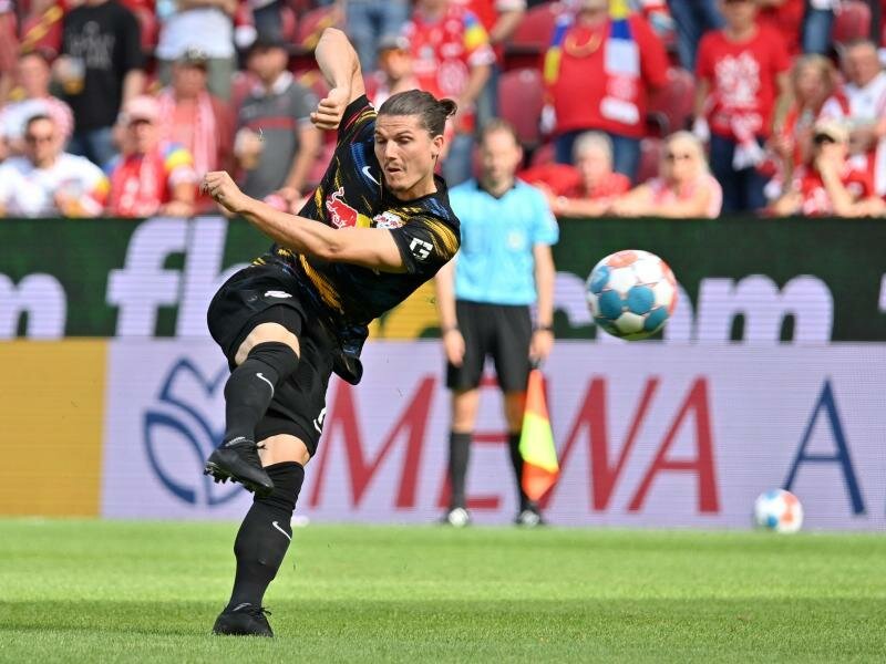 Wechselte die Seiten: Der ehemalige Leipziger Marcel Sabitzer spielt nun für den FC Bayern. Foto: Torsten Silz/dpa