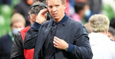 Kehrt an seine alte Wirkungsstätte zurück: Bayern-Coach Julian Nagelsmann. Foto: Carmen Jaspersen/dpa