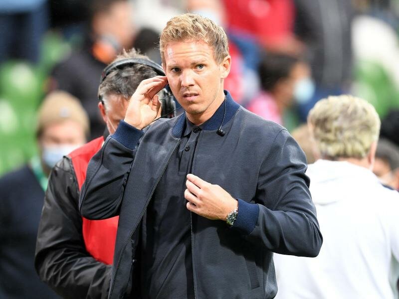 Kehrt an seine alte Wirkungsstätte zurück: Bayern-Coach Julian Nagelsmann. Foto: Carmen Jaspersen/dpa