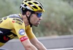 Wurde beim Training von einem Auto angefahren: Tom Dumoulin aus den Niederlanden. Foto: Yuzuru Sunada/BELGA/dpa