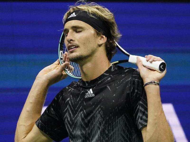 Tennis-Olympiasieger Alexander Zverev wartet noch auf seinen ersten Grand-Slam-Titel. Foto: Elise Amendola/AP/dpa