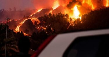Der Ausbruch hatte sich durch Tausende kleine Erdbeben angekündigt. Foto: Arturo Jimenez/dpa