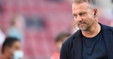 Hansi Flick hat ein gewichtiges Wort bei der Besetzung des U21-Trainerpostens mitzureden. Foto: Marius Becker/dpa