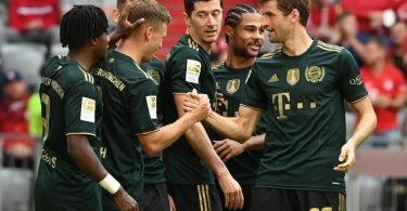 Am vergangenen Wochenende waren die Bayern gegen Bochum siebenmal erfolgreich. Foto: Sven Hoppe/dpa