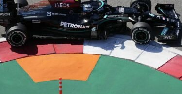 Beim ersten Training in Russland Schnellster: Valtteri Bottas. Foto: Sergei Grits/AP/dpa