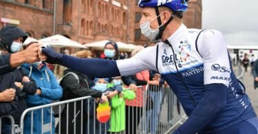 Verabschiedet sich nach dem Münsterland-Giro vom aktiven Radsport: André Greipel. Foto: Bernd Thissen/dpa