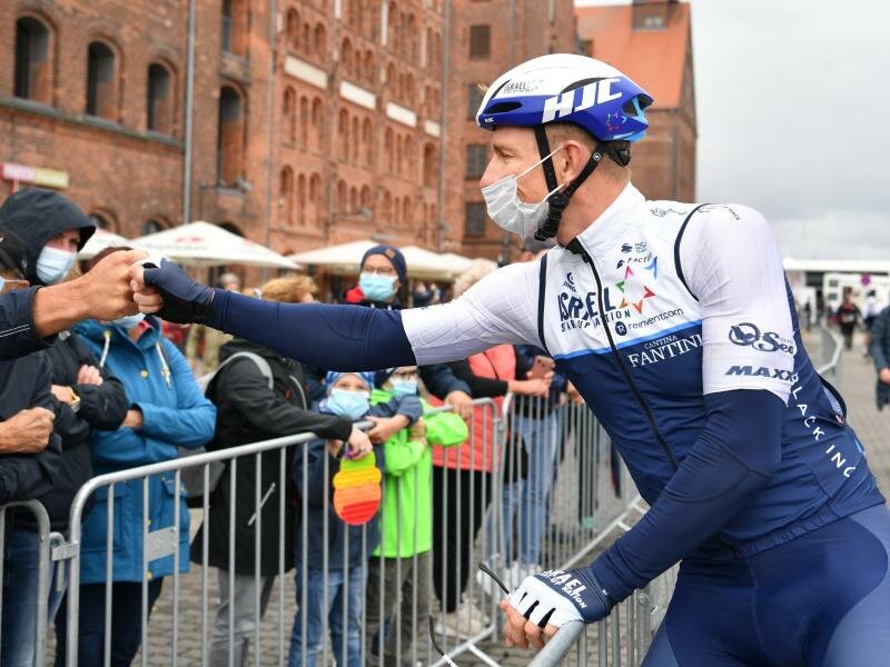 Verabschiedet sich nach dem Münsterland-Giro vom aktiven Radsport: André Greipel. Foto: Bernd Thissen/dpa