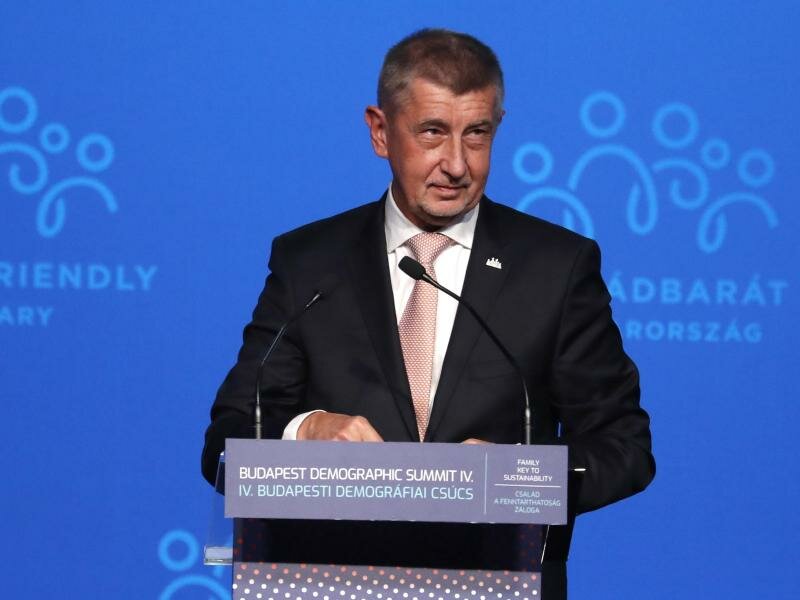 Tschechiens Ministerpräsident Andrej Babis ist von den Enthüllungen der «Pandora&nbsp;Papers» betroffen. Foto: Laszlo Balogh/AP/dpa/Symbolbild