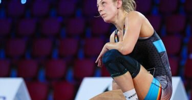 Ringerin Nina Hemmer verpasste den WM-Titel. Foto: Kadir Caliskan/United World Wrestling/dpa